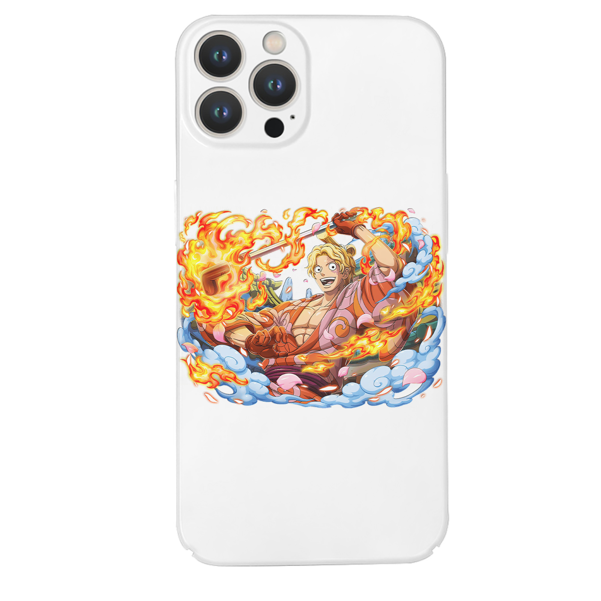 （画像用） ワンピース サンジ ONE PIECE Sanji 【iPhone 14シリーズ対応】ハードケース